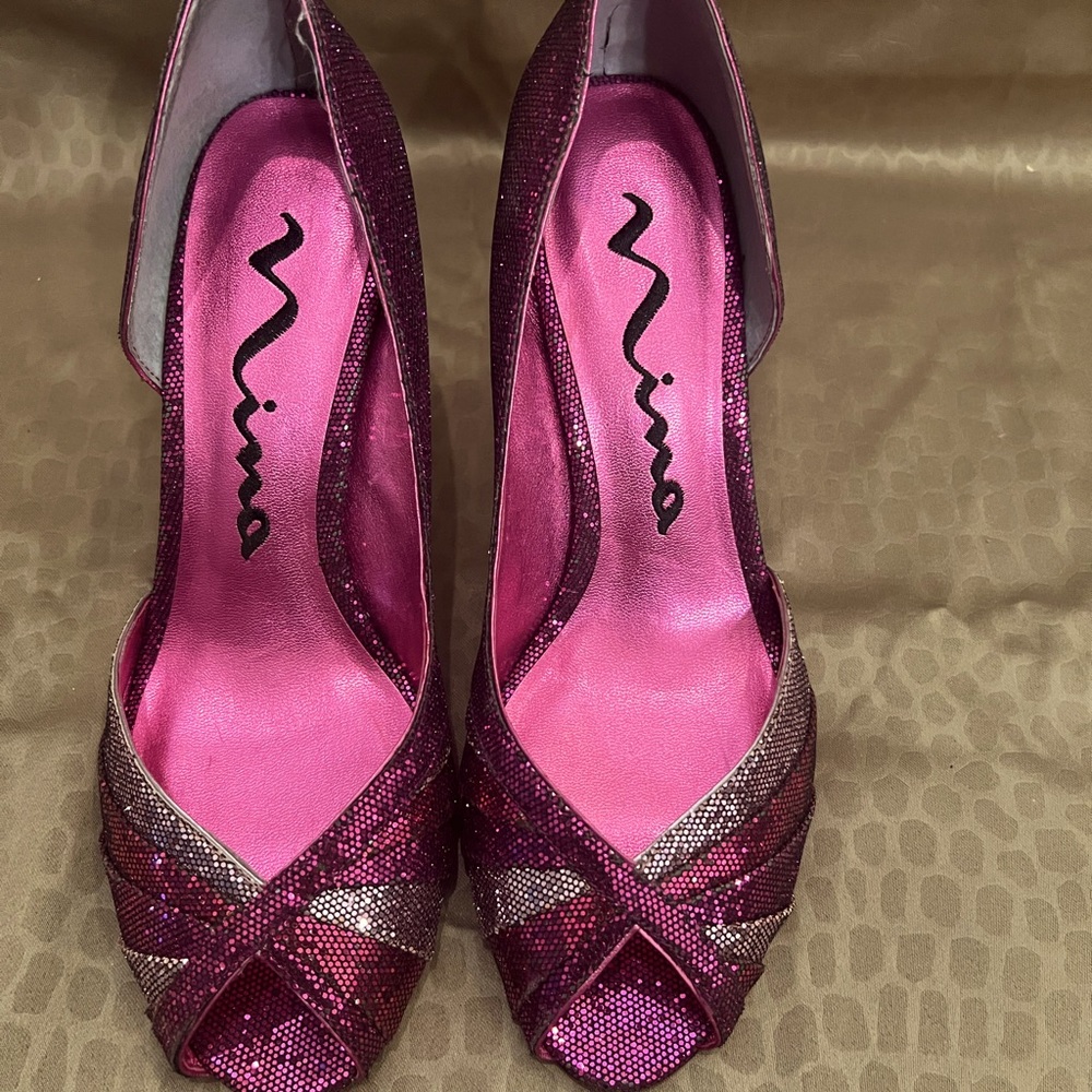 Nina brand. High heel shoe size 9